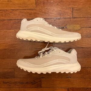 Women’s Merrell Cream Trail Running Shoes size 10